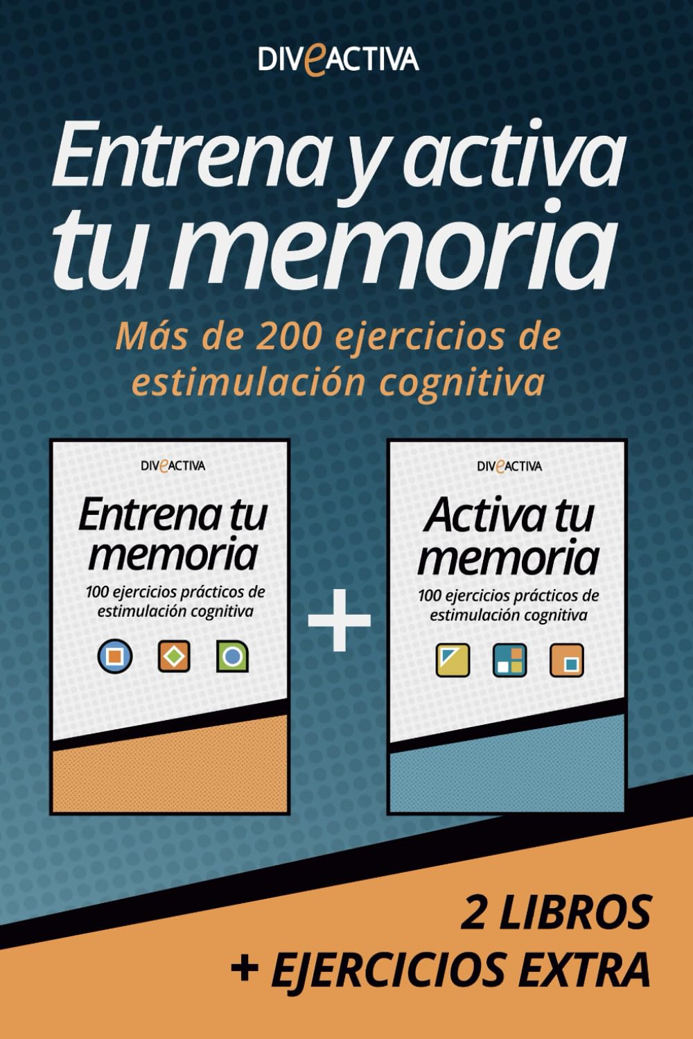Libro: Entrena Y Activa tu Memoria. Más de 200 Ejercicios de Estimulación Cognitiva: Edición Doble: Incluye los 2 libros + Contenido Extra. Ejercicios para Mejorar la Memoria. PÁGINAS A COLOR