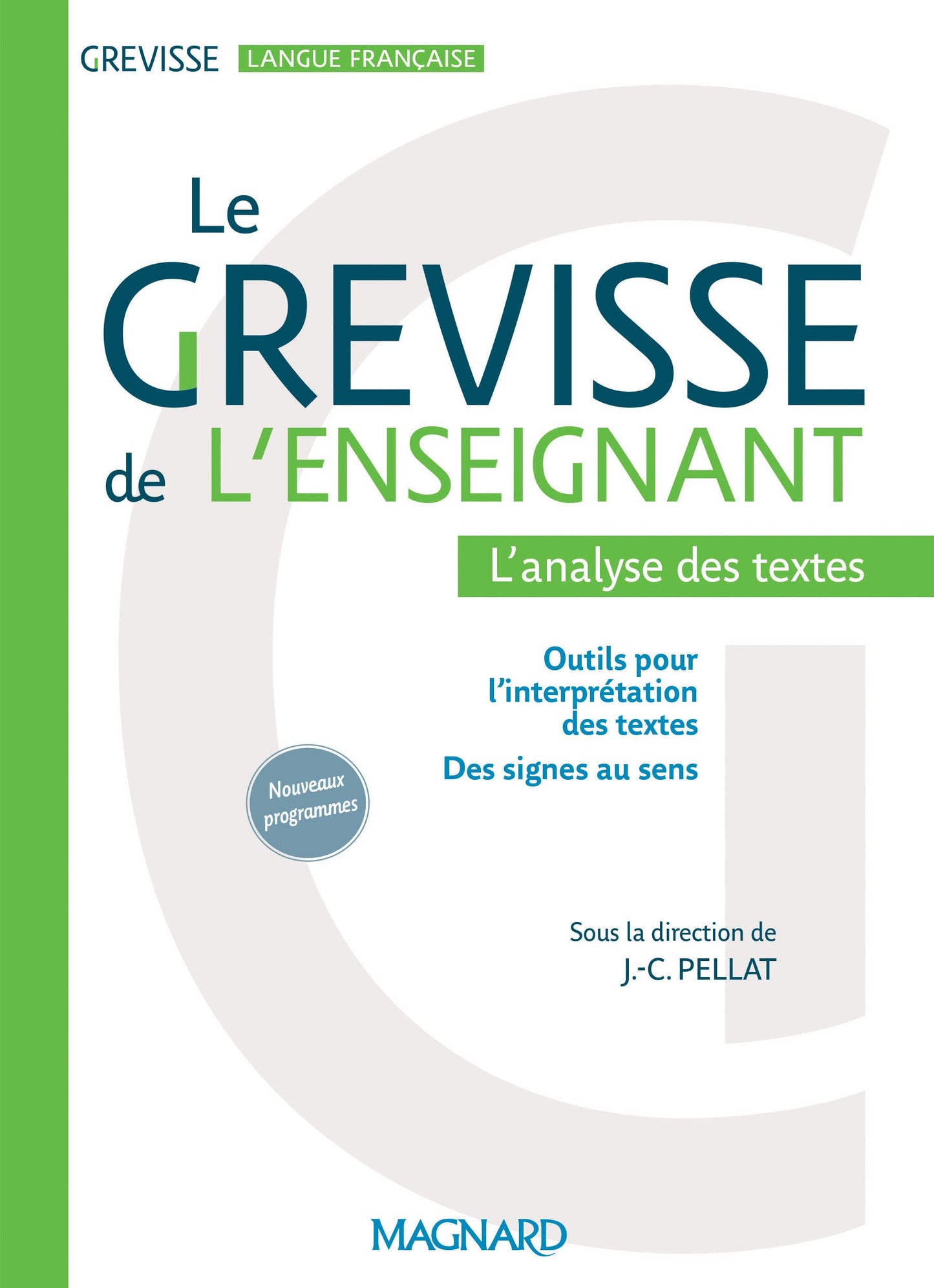 Libro: Grévisse de l'enseignant - Analyse de textes (Grevisse) (French Edition)
