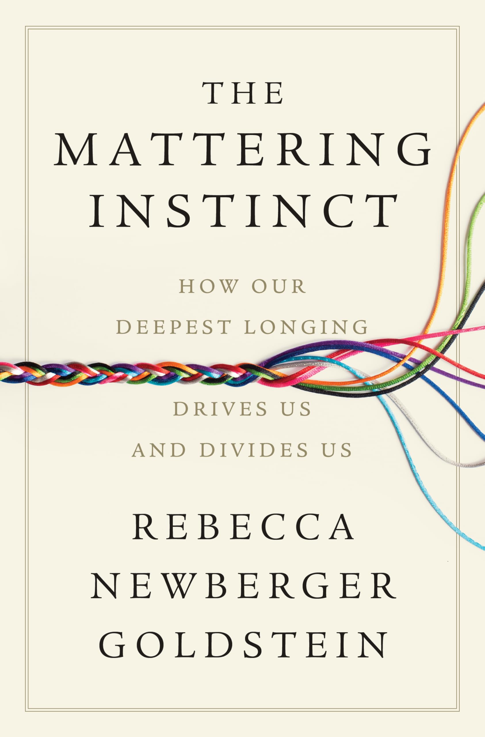 Libro: The Mattering Instinct: How Our Deepest Longing Drives Us and Divides Us