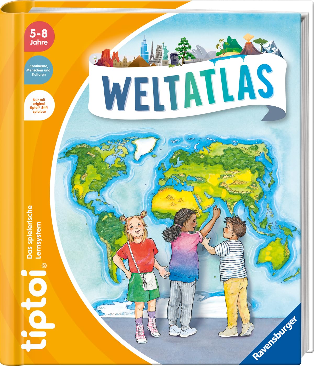 Libro: tiptoi Weltatlas [German]