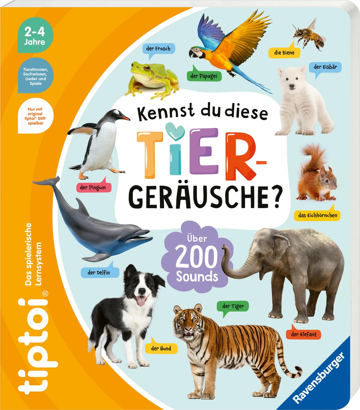 Libro: tiptoi® - Kennst du diese Tiergeräusche?