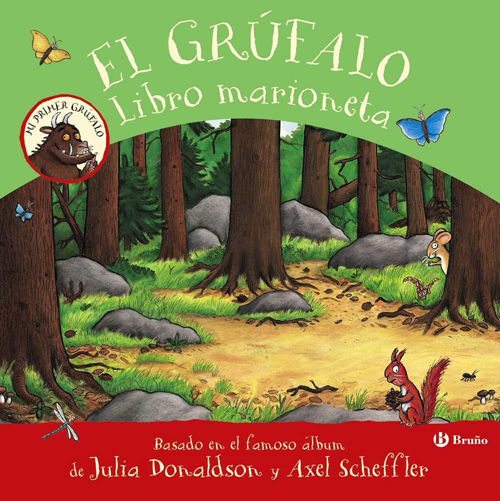 Libro: El grúfalo. Libro marioneta