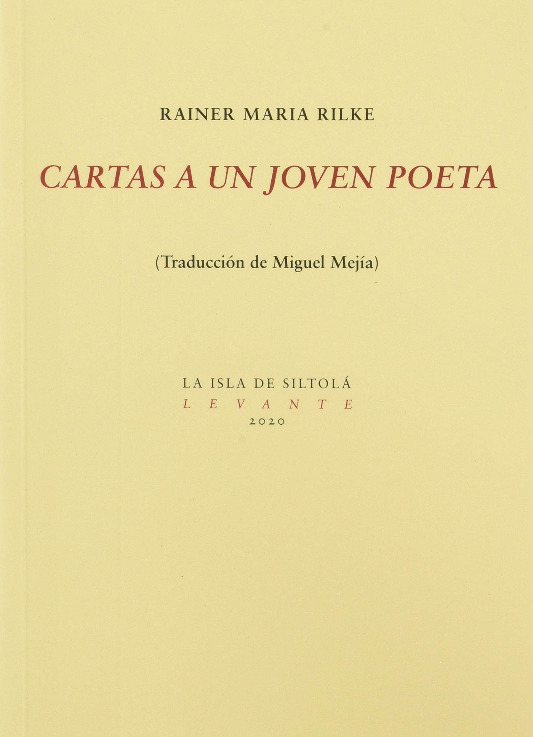 Libro: Cartas A Un Joven Poeta: 38 (Levante)