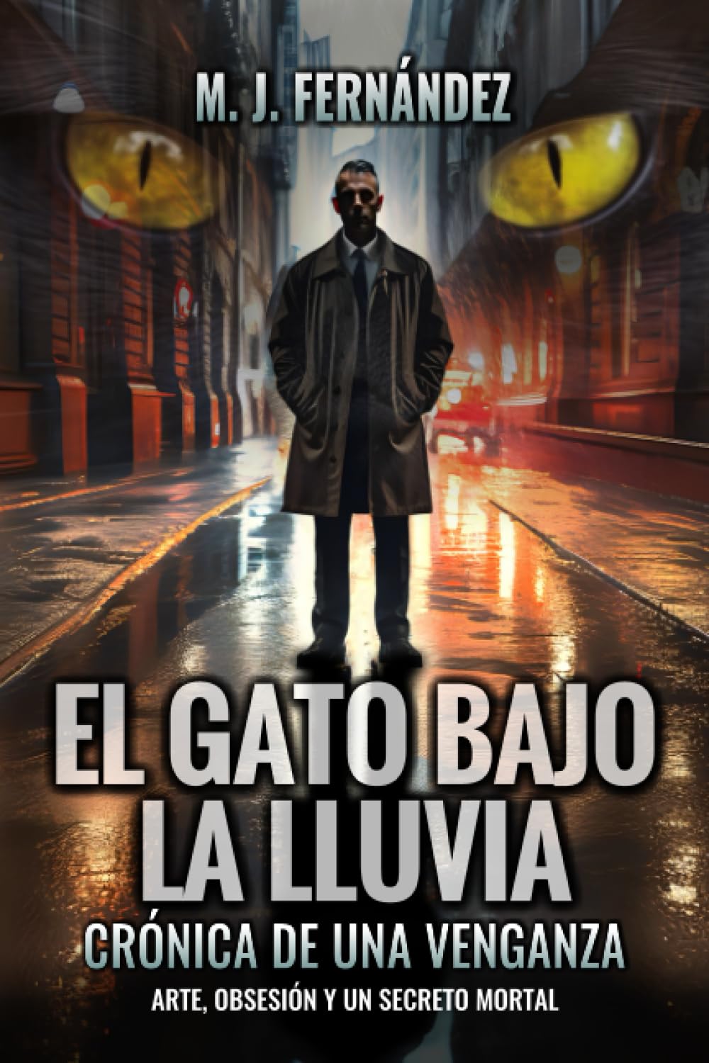 Libro: El gato bajo la lluvia: Crónica de una venganza. (Serie del inspector Salazar)