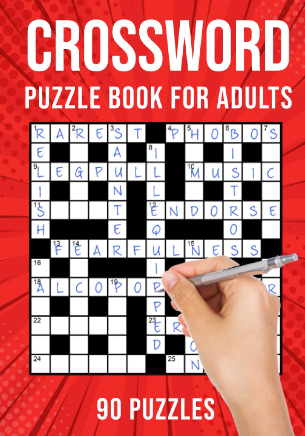 Libro: Crossword Puzzle Book for Adults: Quick Daily Cross Word Activity Books | 90 Puzzles ( UK Version)