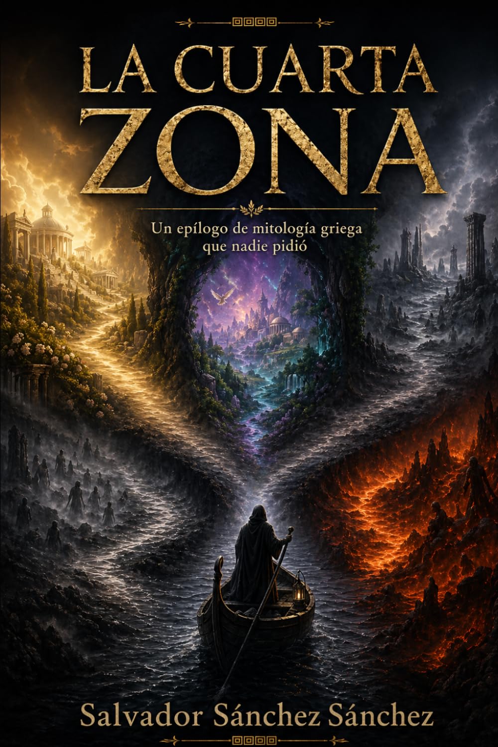 Libro: La Cuarta Zona: Un epílogo de la mitología griega que nadie pidió (Mitos del Inframundo)
