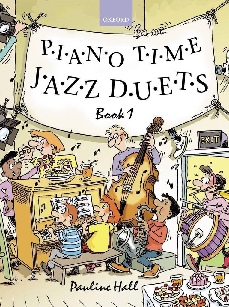 Libro: Piano Time Jazz Duets Book 1