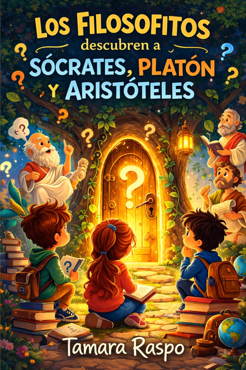 Libro: LOS FILOSOFITOS DESCUBREN A SÓCRATES, PLATÓN Y ARISTÓTELES: Para inspirar a los niños a hacer preguntas, reflexionar sobre el mundo que los rodea y ... un amor por el conocimiento (Spanish Edition)