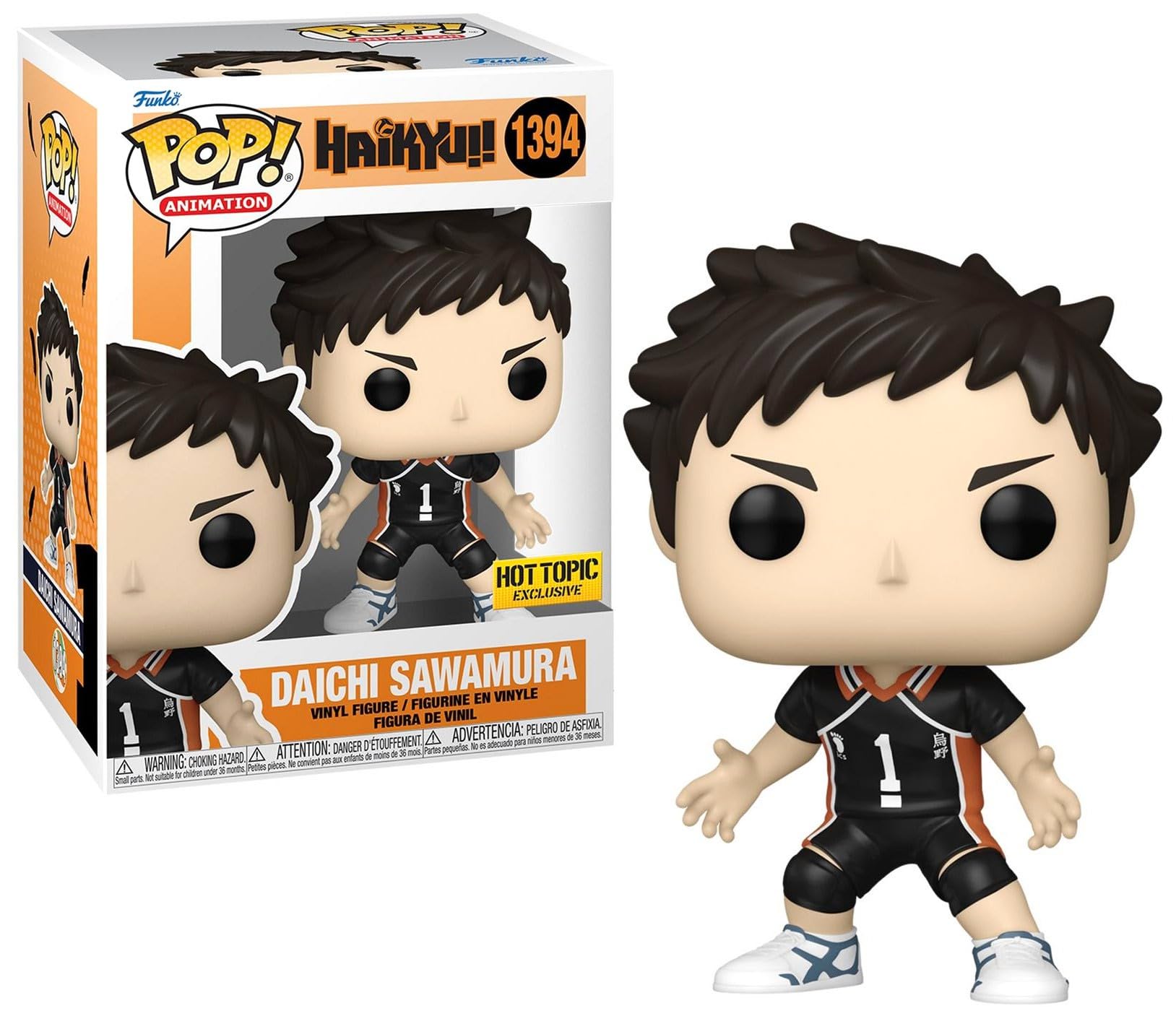 Funko Pop: Pop! Animation Haikyu Daichi Sawamura Exclusivo Figura de Vinilo
