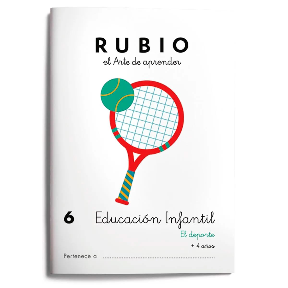 Libro: Educación Infantil 6. El deporte | +4 años | Rubio