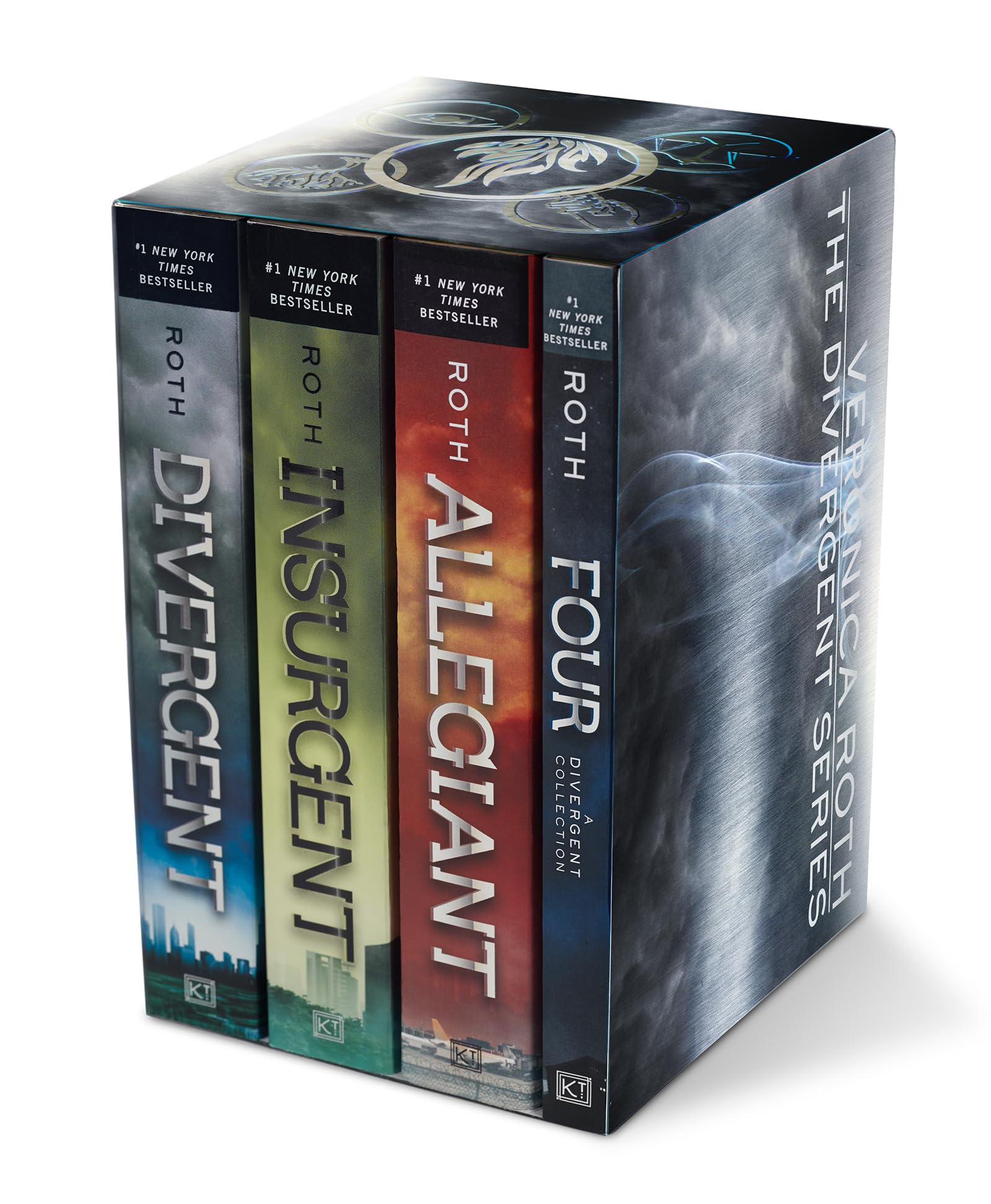 Libro: Divergent Series Four-Book Paperback Box Set: Divergent, Insurgent, Allegiant, Four