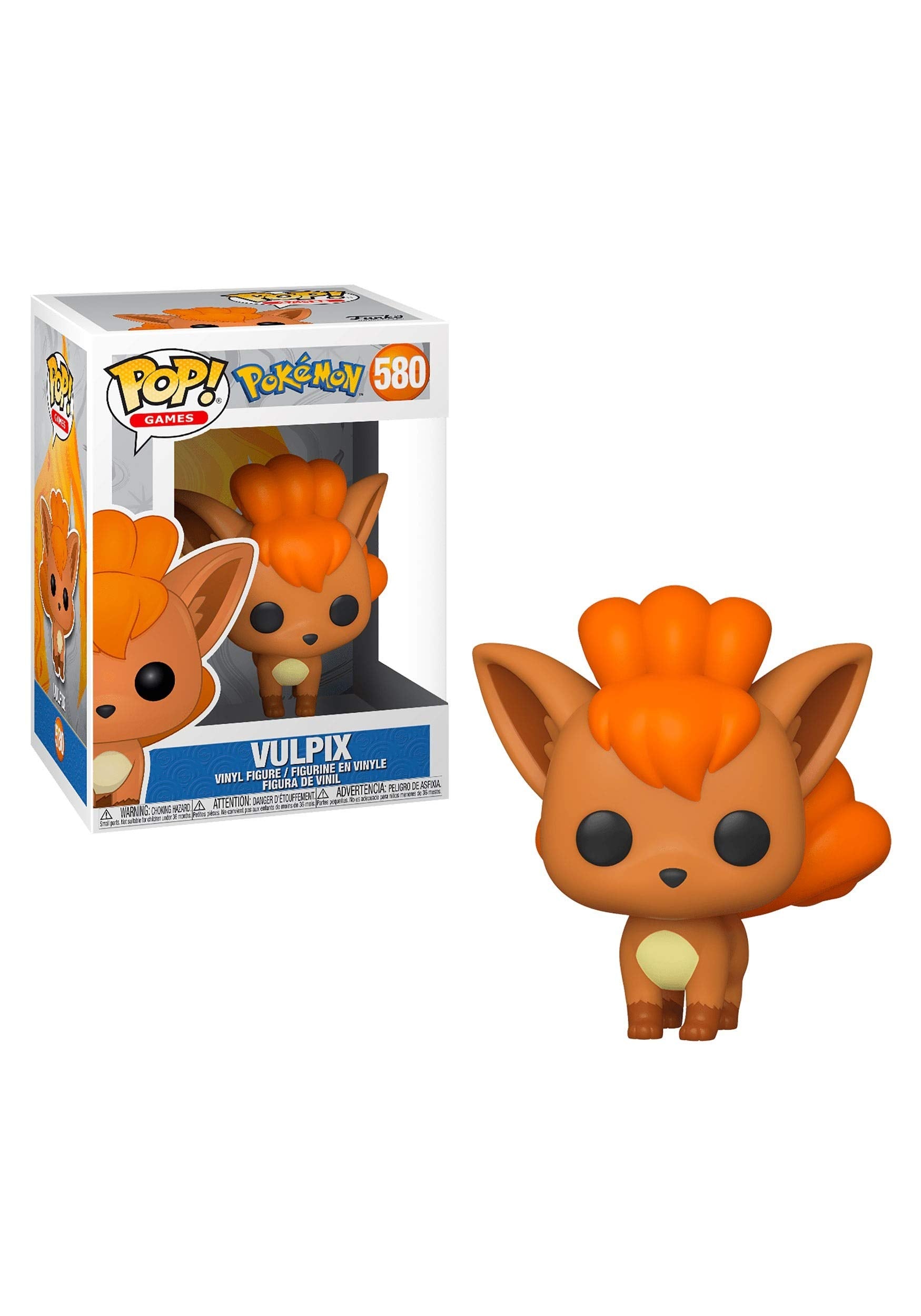 Funko Pop! Videojuegos: Pokemon - Vulpix Figura de Vinilo