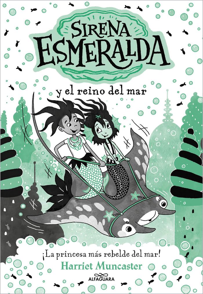 Libro: La sirena Esmeralda 4 - Sirena Esmeralda y el reino del mar: ¡Un libro mágico del universo de Isadora Moon con purpurina en la cubierta! (Harriet Muncaster)
