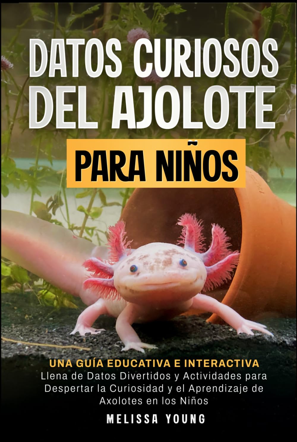 Libro: Datos Curiosos del Ajolote Para Niños: Una Guía Educativa e Interactiva Llena de Datos Divertidos y Actividades para Despertar la Curiosidad y el Aprendizaje de Axolotes en los Niños