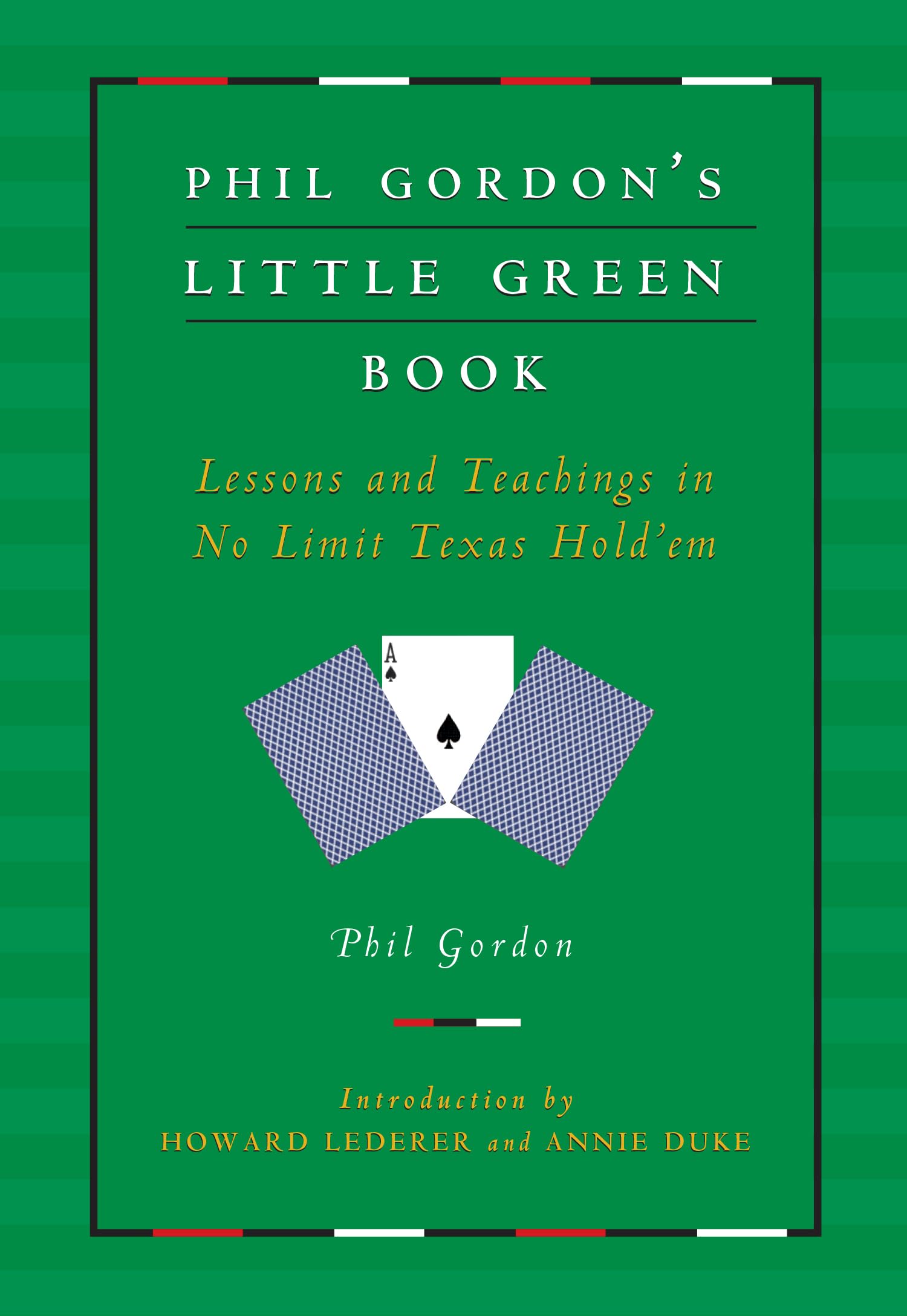 Libro: Phil Gordon's Little Green Book: Lessons and Teachings in No Limit Texas Hold'em