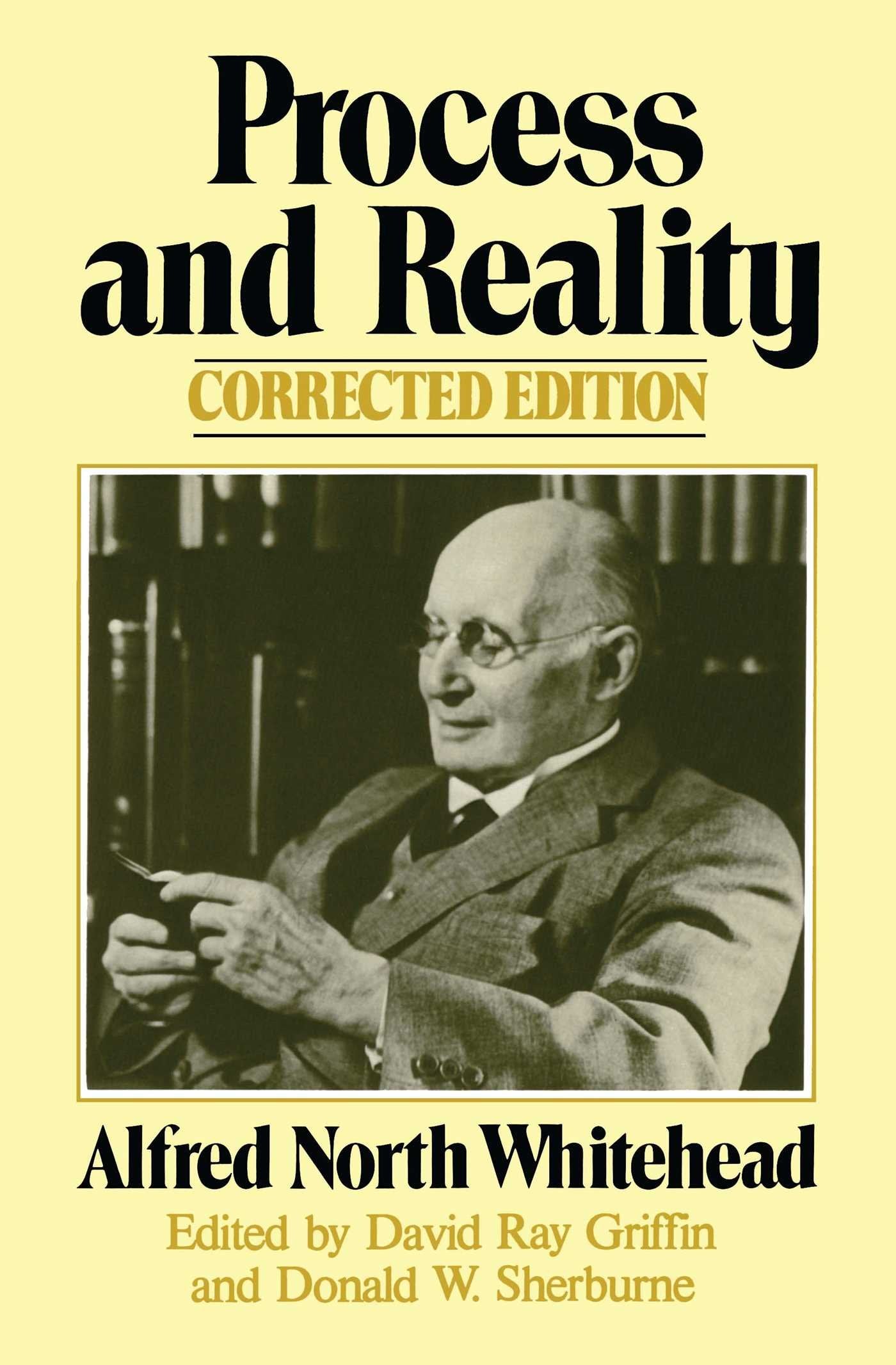 Libro: Process and Reality (Gifford Lectures Delivered in the University of Edinburgh During the Session 1927-28)