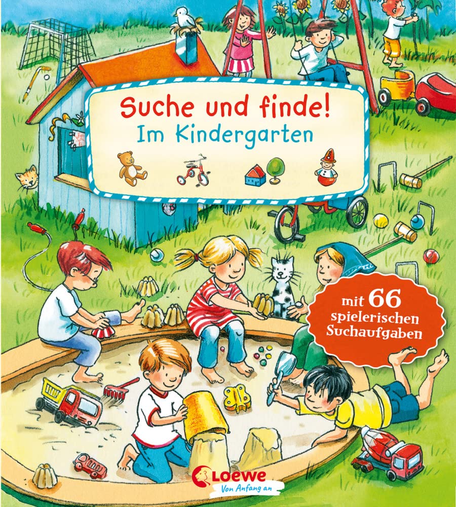 Libro: Suche und finde! - Im Kindergarten: Wimmelbuch ab 2 Jahre