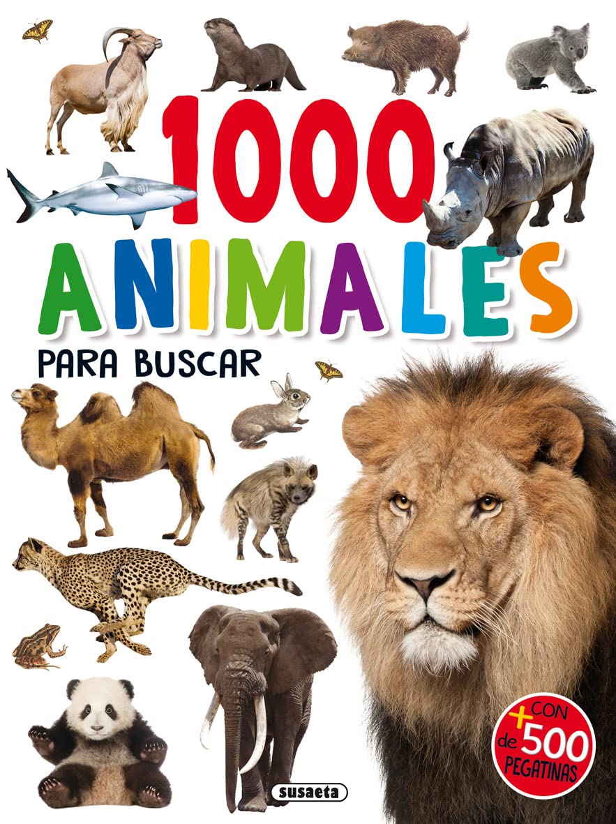 Libro: 1000 animales para buscar (1000 pegatinas para buscar)