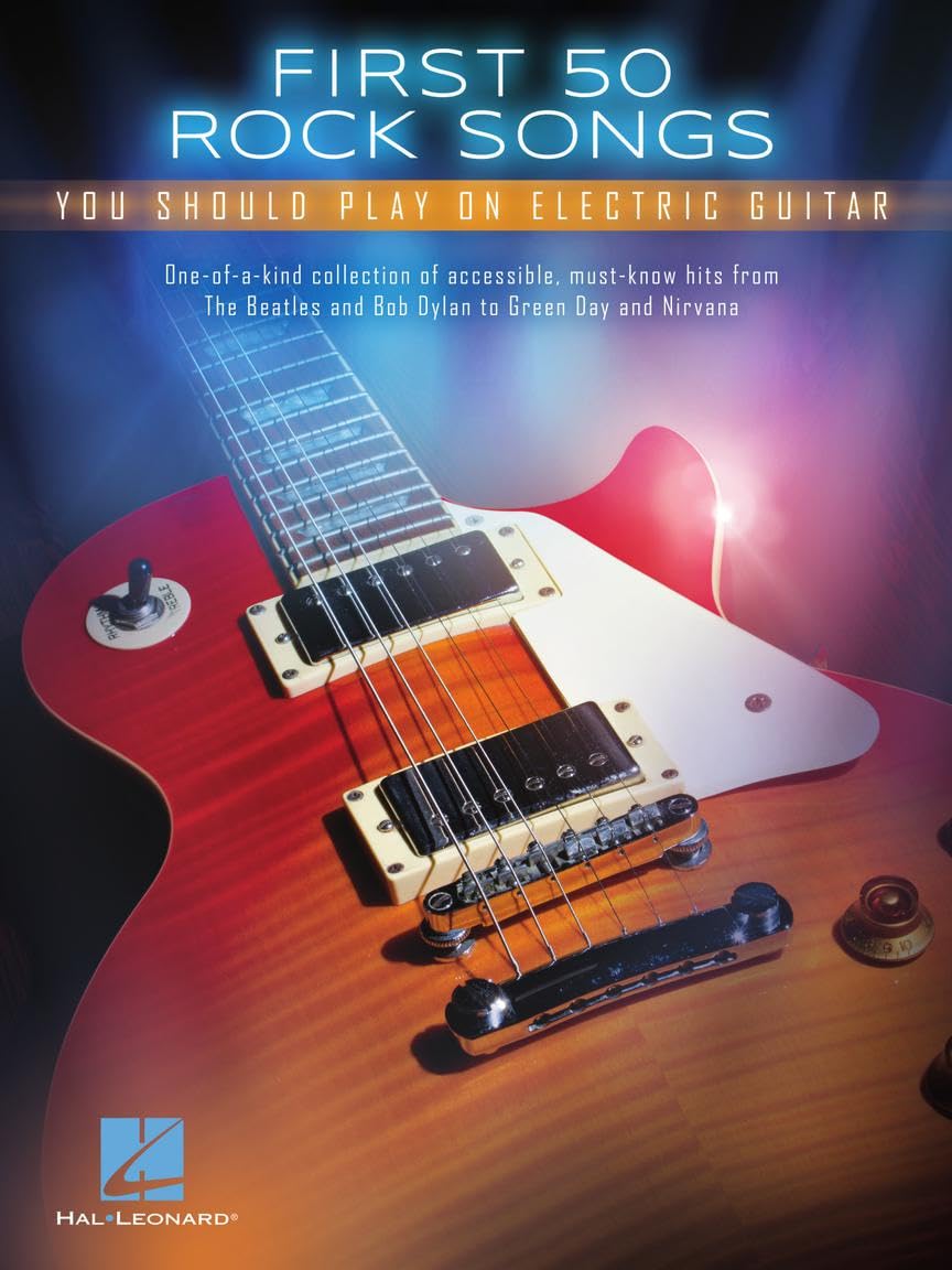 Libro: First 50 Rock Songs: You Should Play on Electric Guitar