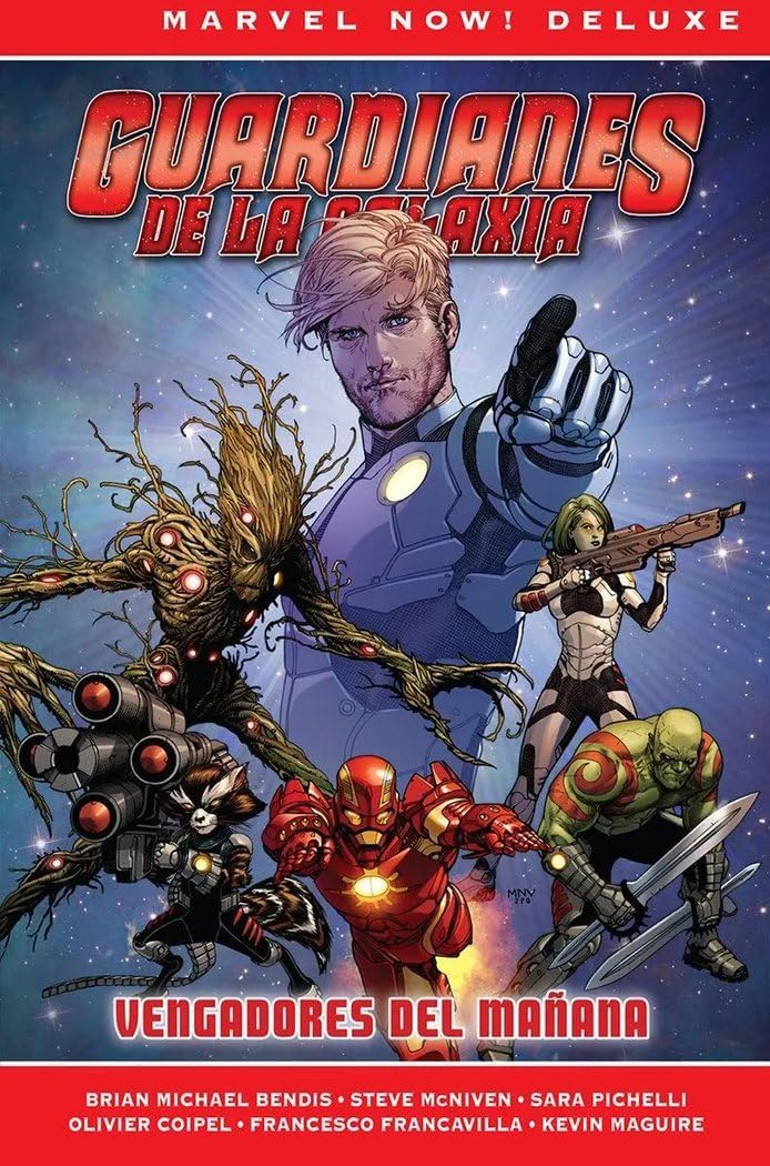 Libro: Reedición marvel now! deluxe guardianes de la galaxia de brian m.bendis 1. vengadores del mañana
