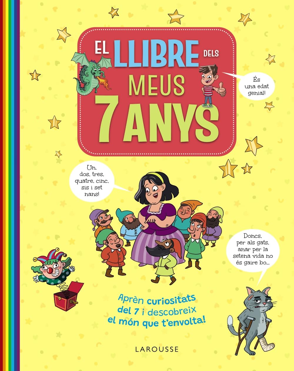 Libro: El llibre dels meus 7 anys: Aprèn curiositats sobre el 7 i descobreix el món que t'envolta!