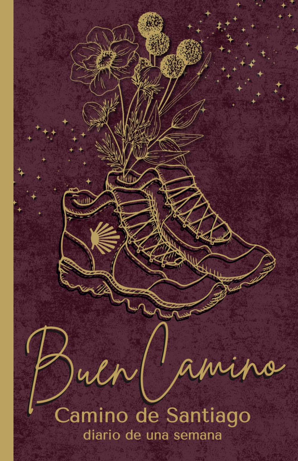 Libro: Diario del Camino de Santiago 1 Semana: Graba los recuerdos de tu viaje, siete días, 107 páginas, Edición en español (Spanish Edition)