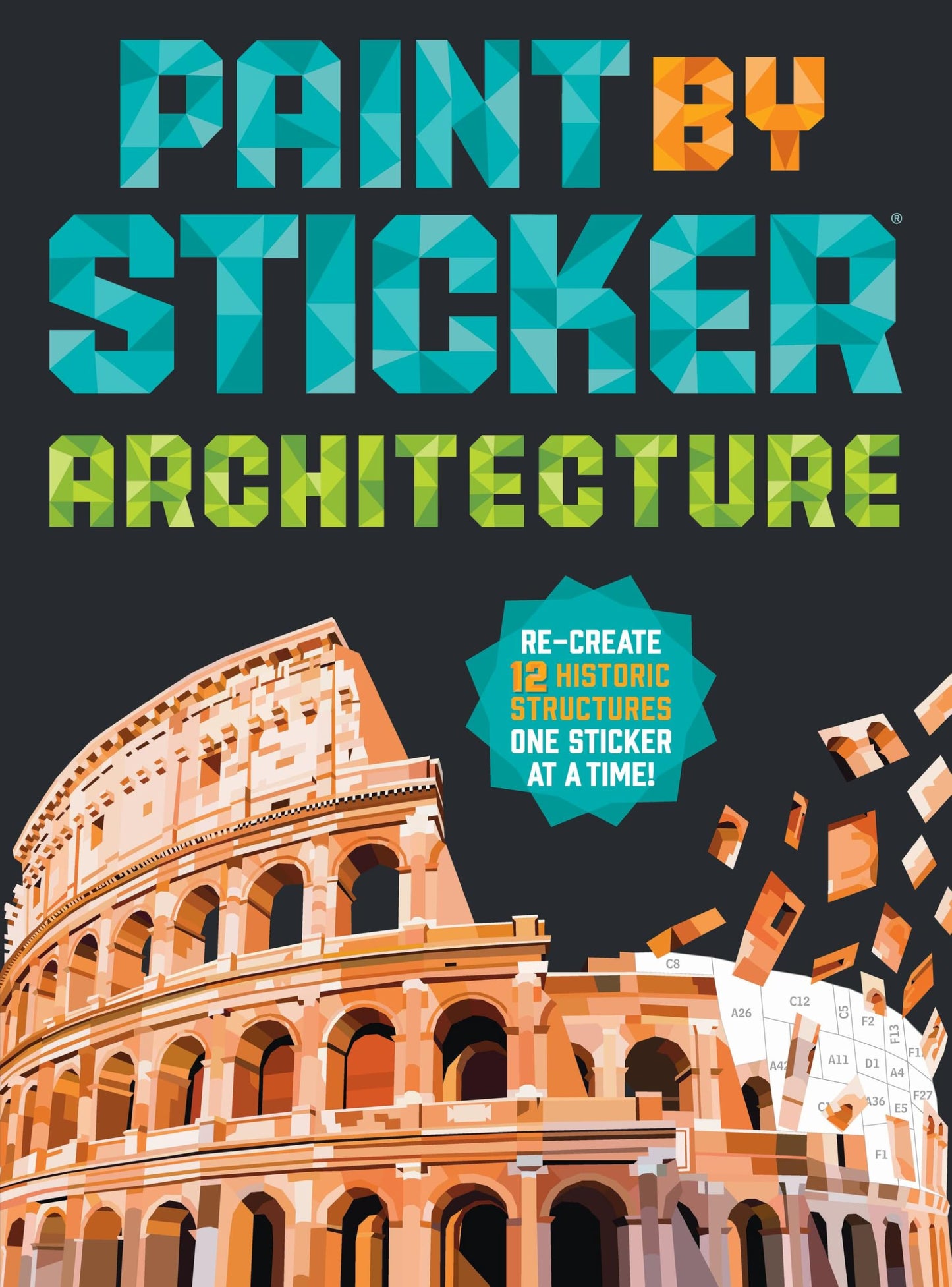 Libro: Paint by Sticker (Official): Architecture: Re-create 12 Historic Structures One Sticker at a Time!