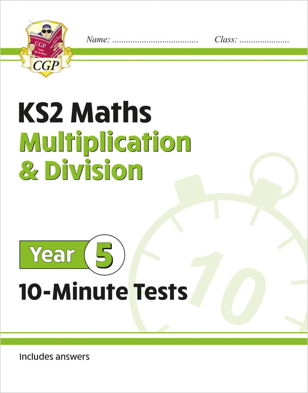 Libro: KS2 Year 5 Maths 10-Minute Tests: Multiplication & Division (CGP Year 5 Maths)