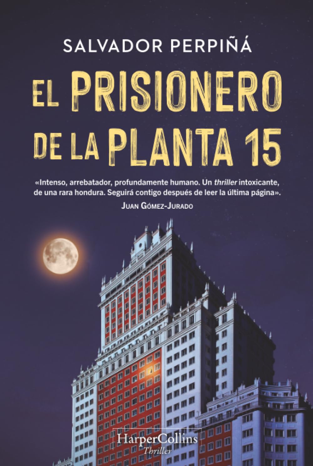 Libro: El prisionero de la planta 15 (HARPER FICCION)