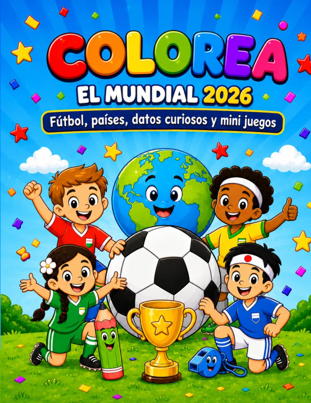 Libro: Colorea el mundial 2026