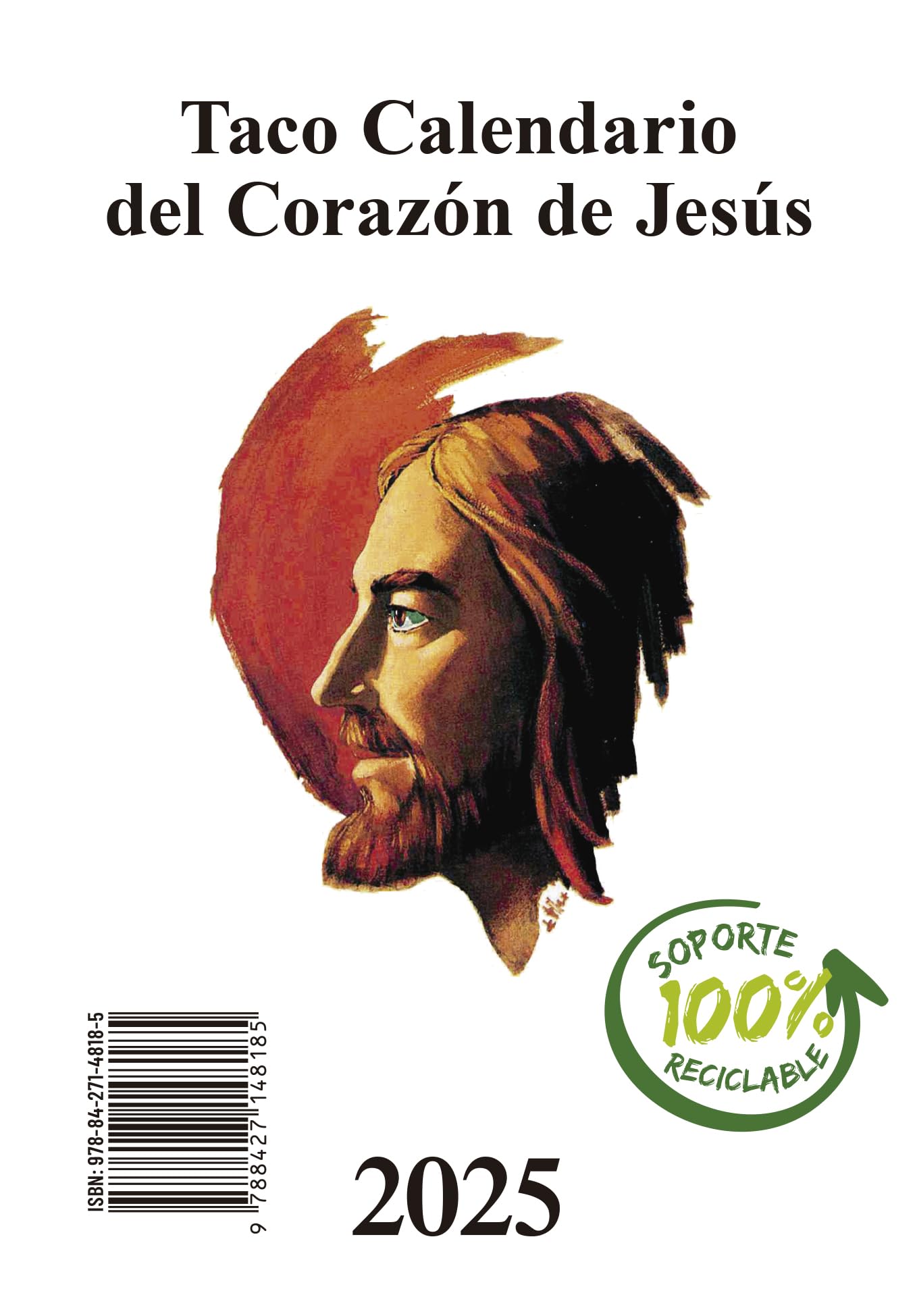 Libro: Taco Calendario Sagrado Corazón 2025 - pared