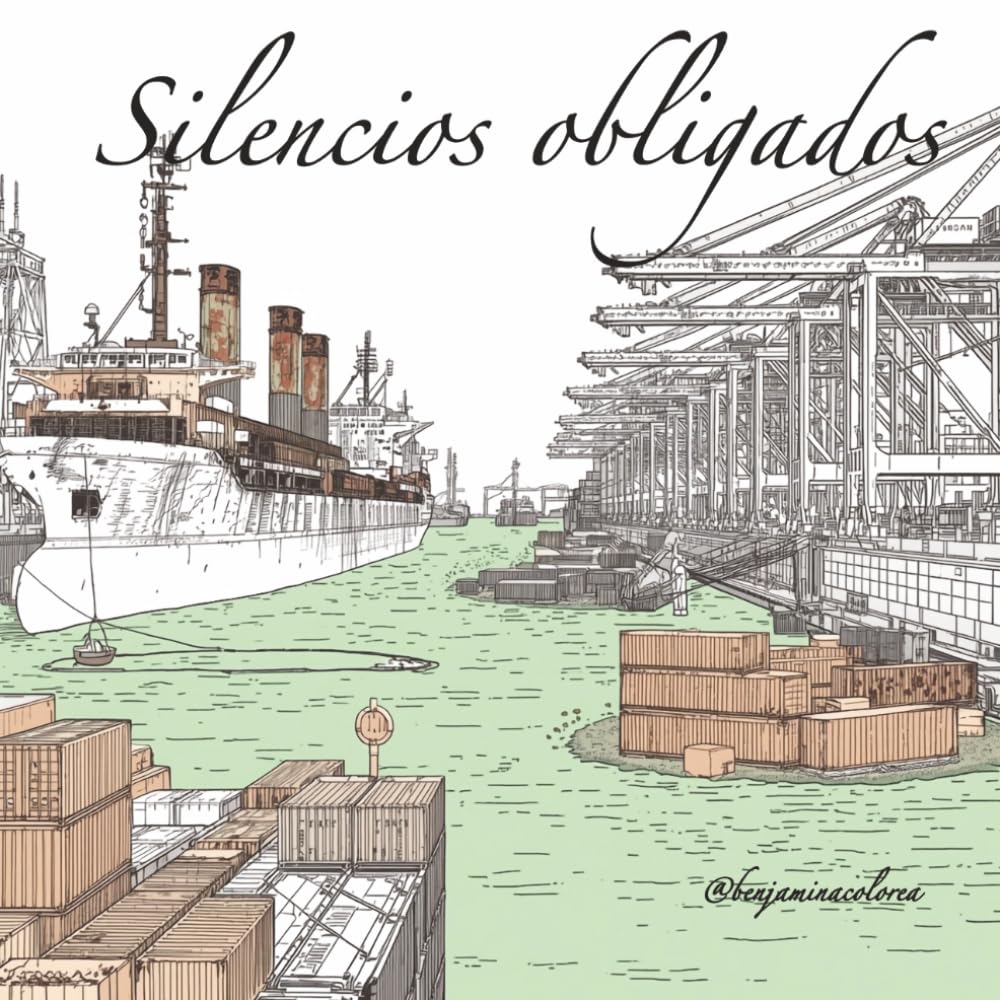Libro: Silencios Obligados (Escenarios distópicos para colorear)