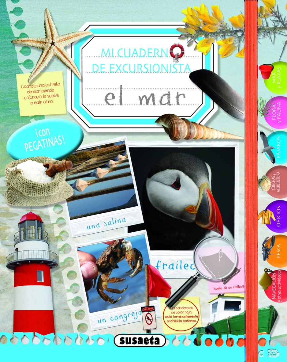 Libro: Mi cuaderno de excursionista el mar