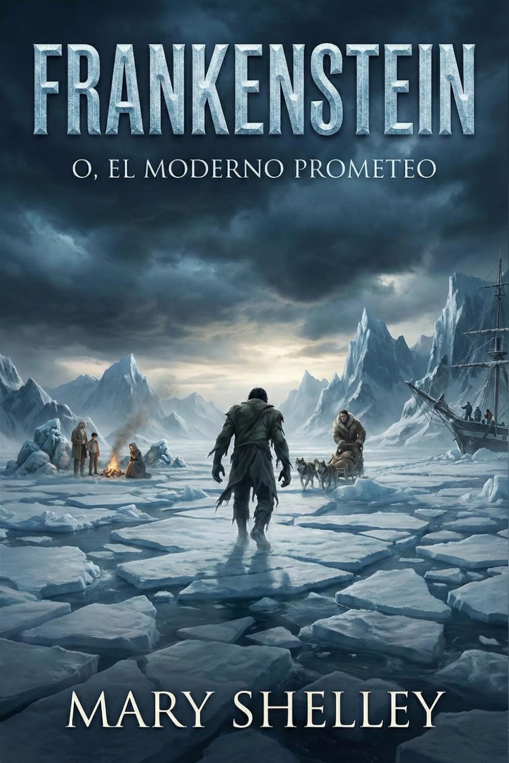 Libro: Frankenstein o el moderno Prometeo – Mary Shelley: Edición especial ilustrada en español actual (Spanish Edition)