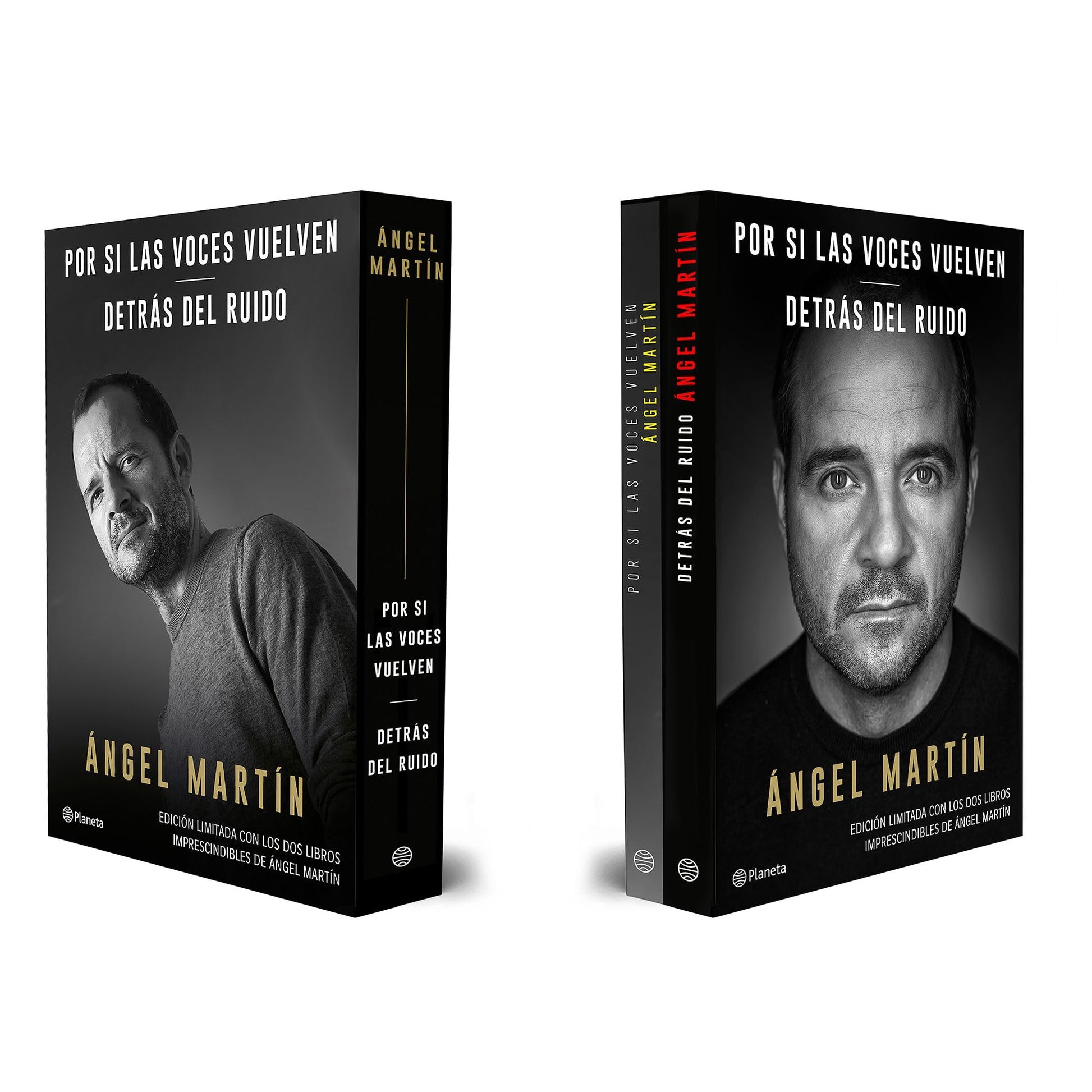Libro: Estuche Ángel Martín (Por si las voces vuelven + Detrás del ruido) (No Ficción)