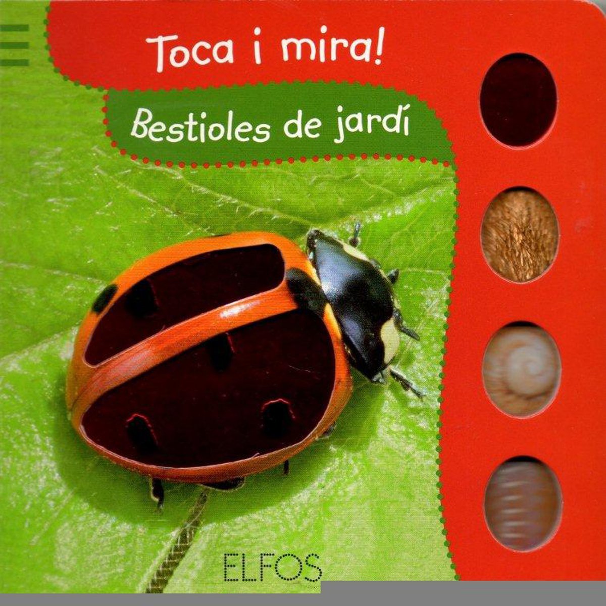 Libro: Toca i Mira. Bestioles de jard¡