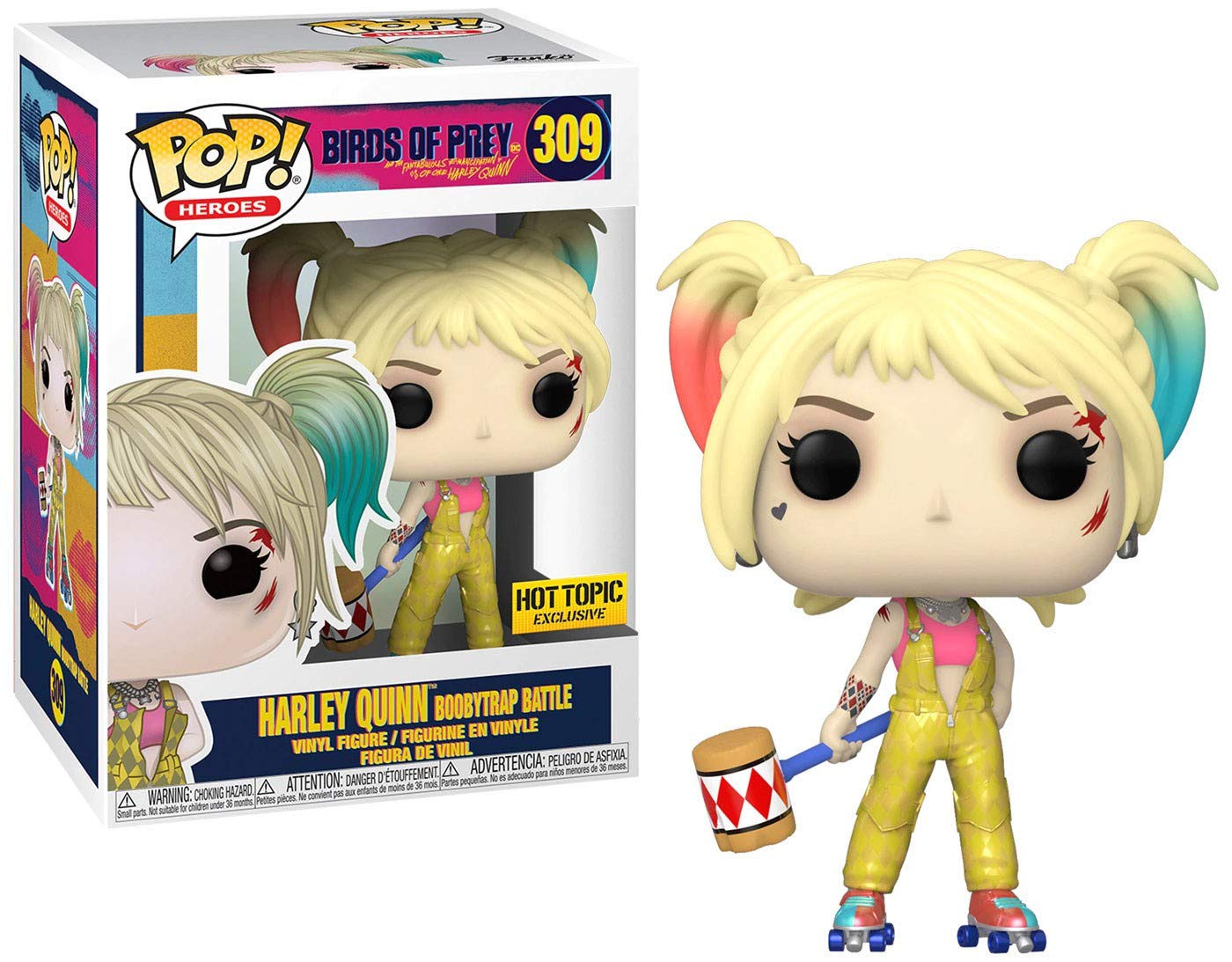 Funko Pop! Heroes: Birds of Prey - Harley Quinn [Boobytrap Battle] #309 Exclusivo