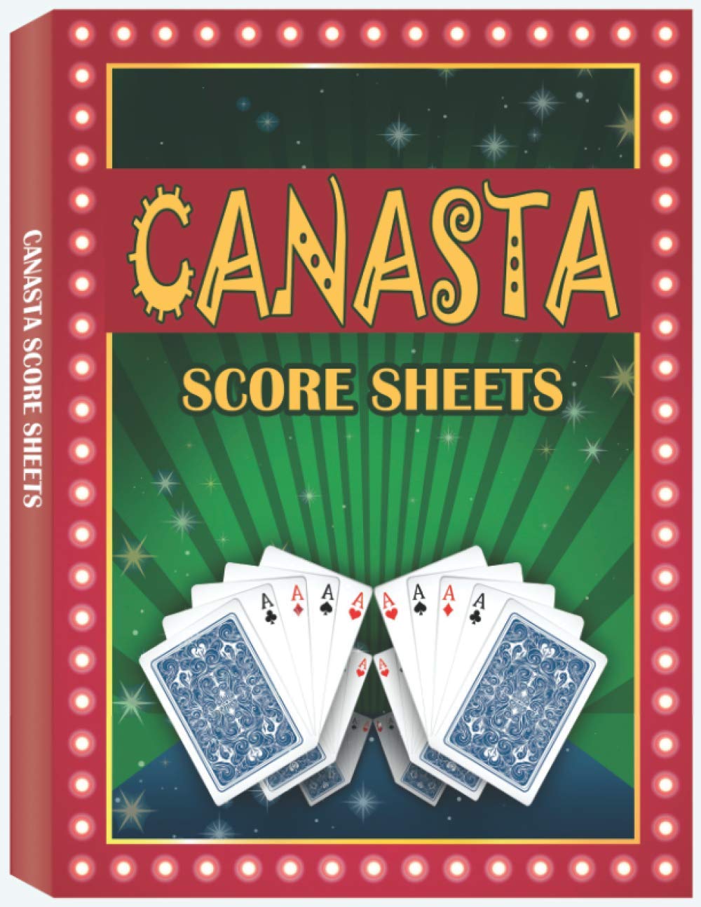 Libro: Canasta Score Sheets: Canasta Blank Score Sheet Notebook