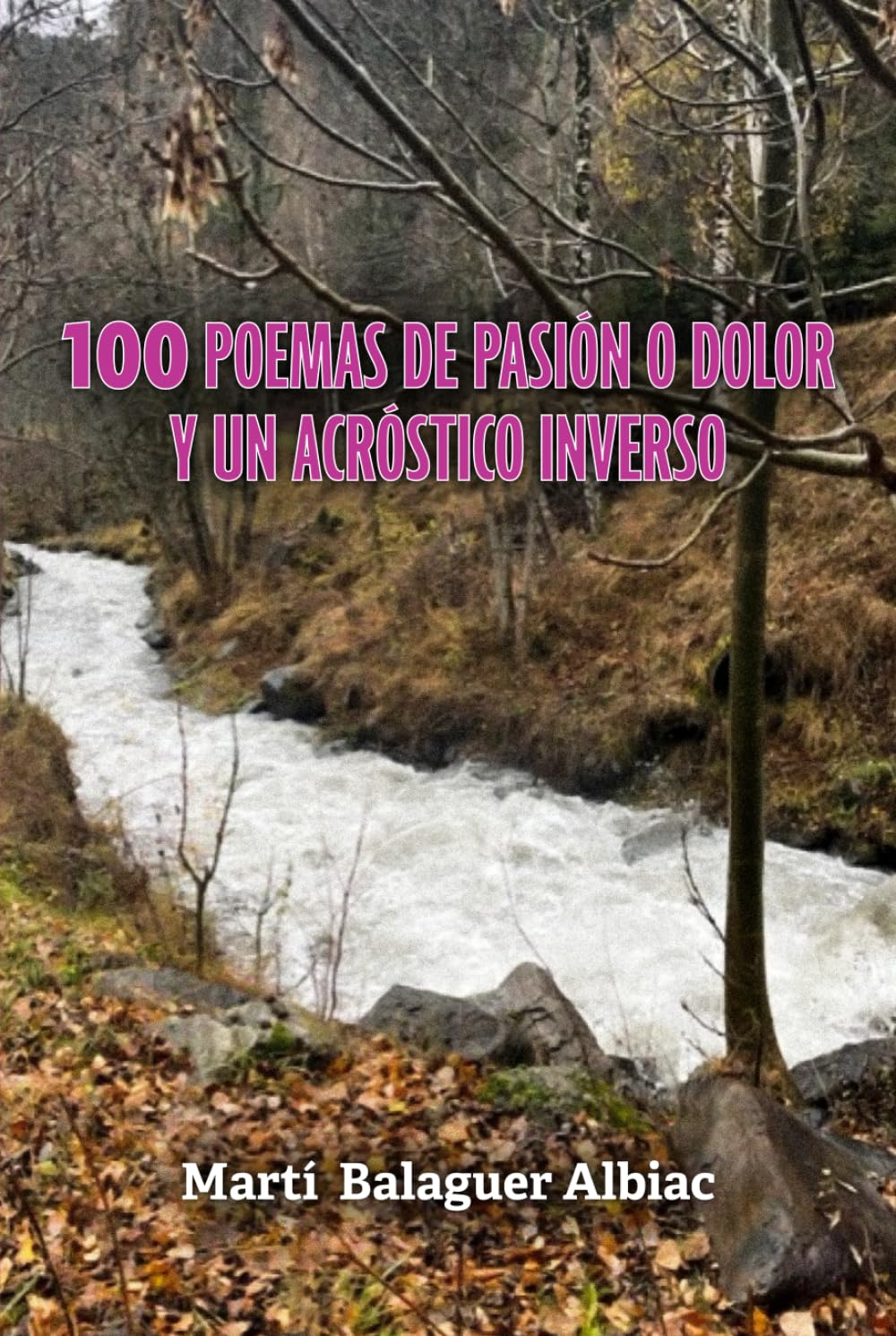 Libro: 100 poemas de pasión o dolor y un acróstico inverso (Spanish Edition)