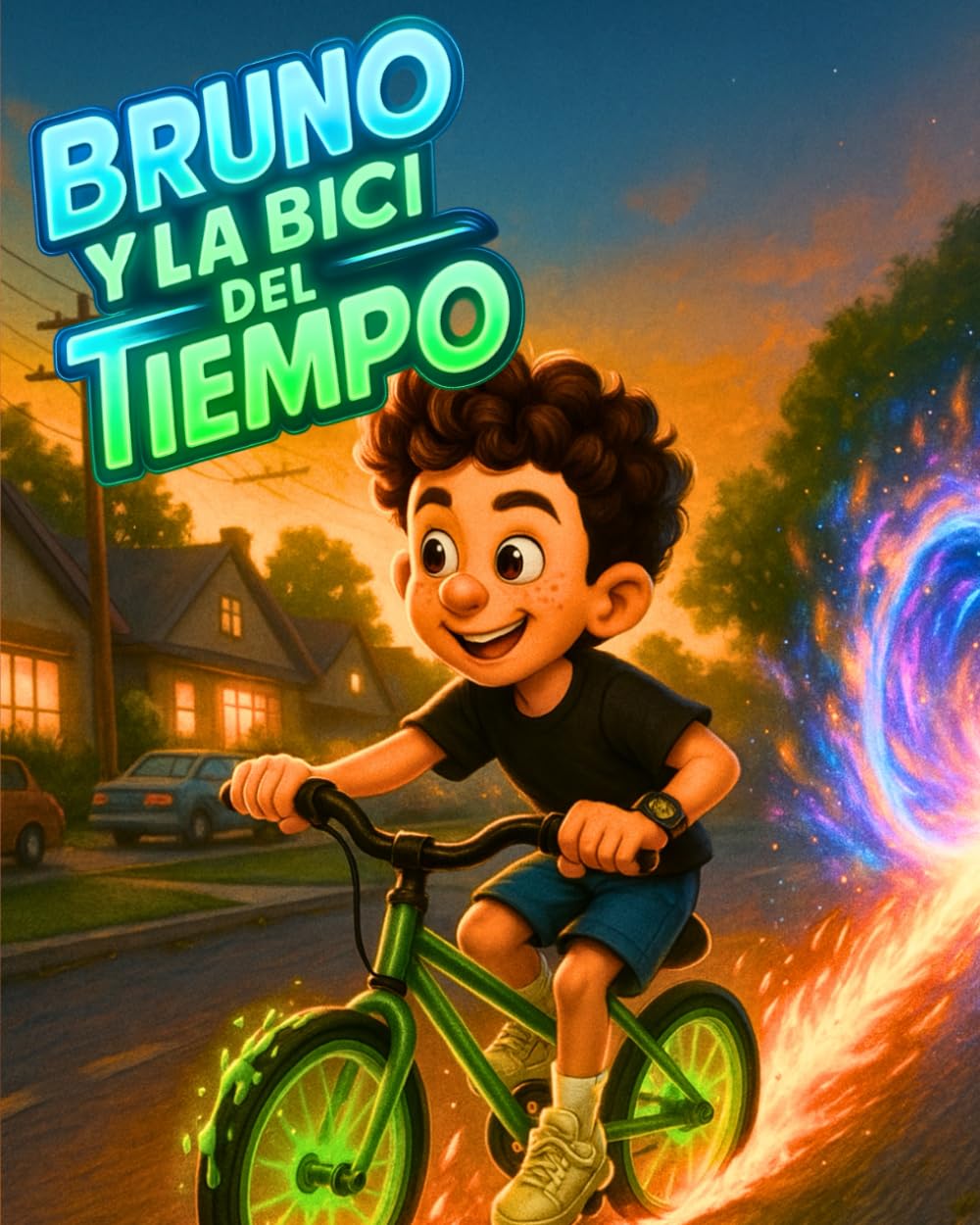 Libro: Bruno y la bici del tiempo: Pedaleando por el pasado y el futuro (Spanish Edition)