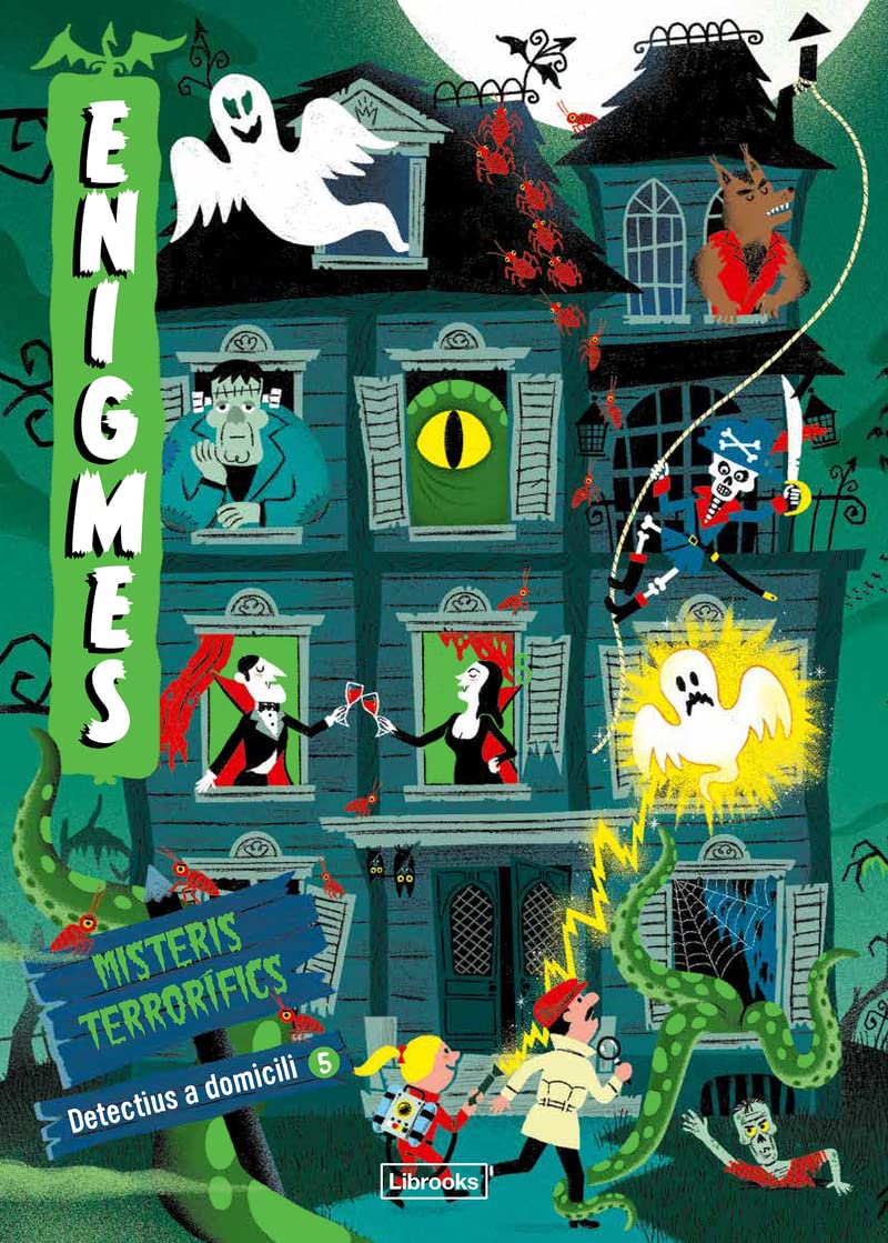 Libro: Enigmes. Detectius a domicili 5. Misteris terrorífics