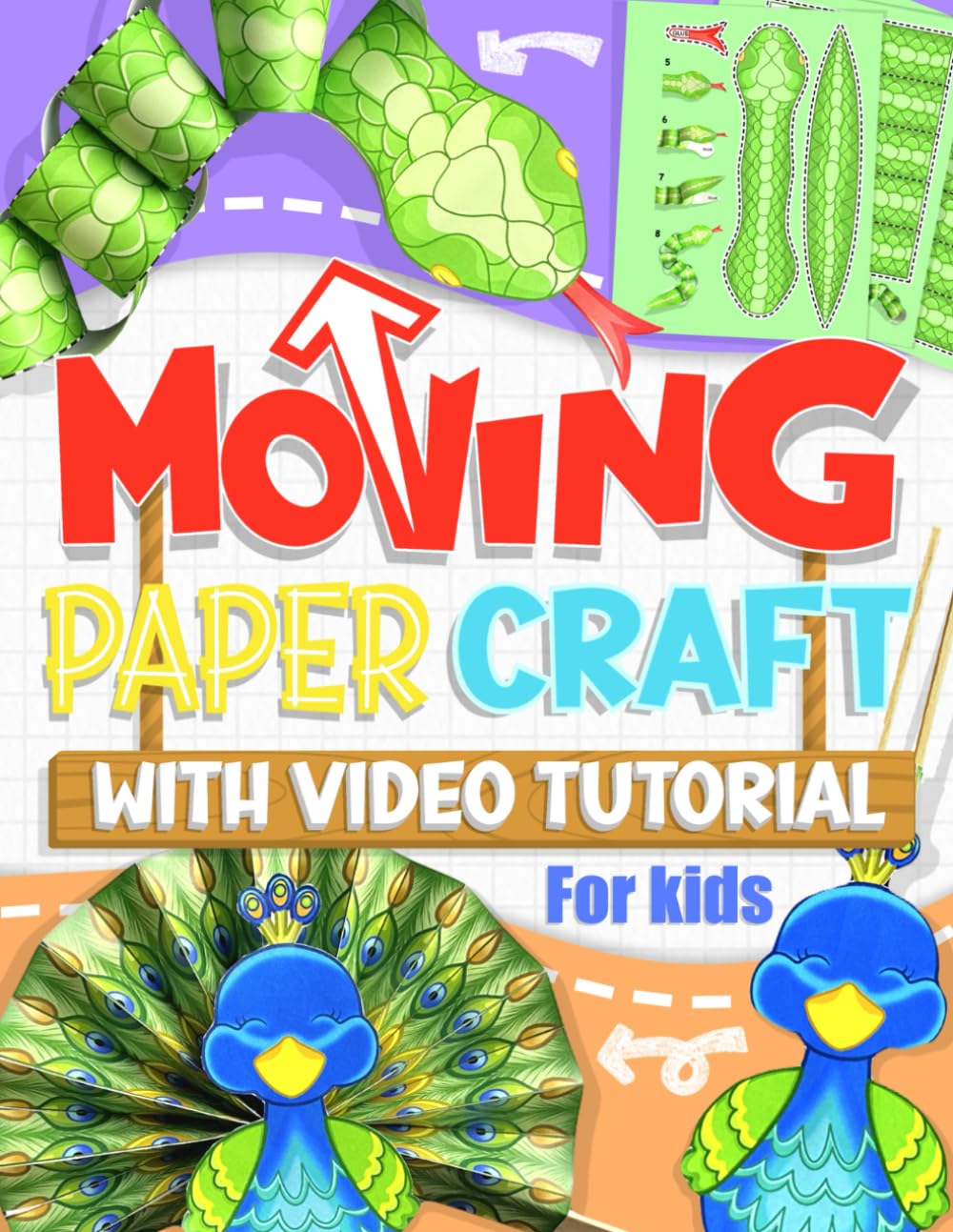 Libro: Moving Paper Craft With Tutorial For Kids: Easy-to-Make Projects for Fun and Learning