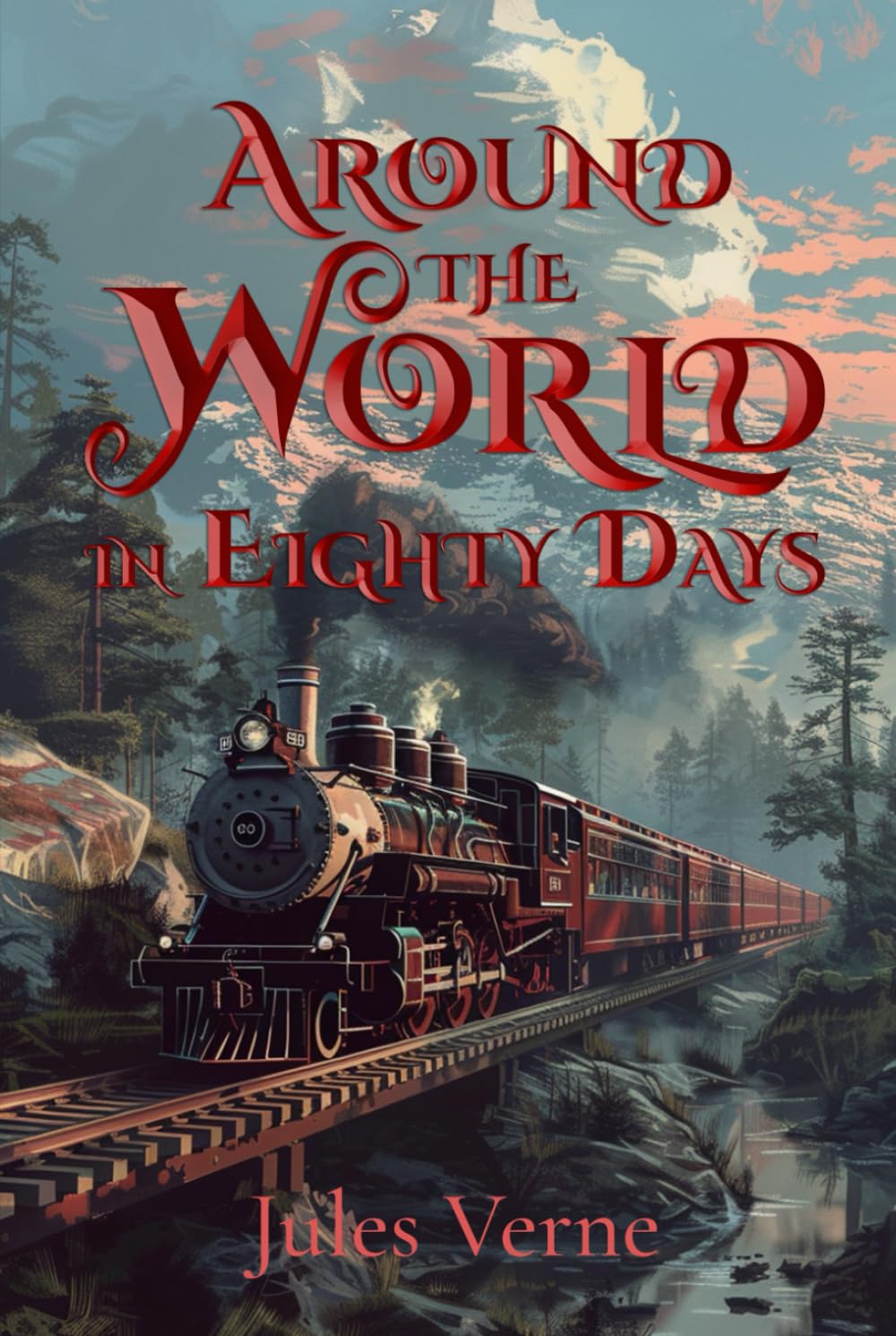 Libro: Around the World in Eighty Days: The Complete Original Edition with Over 50 Illustrations