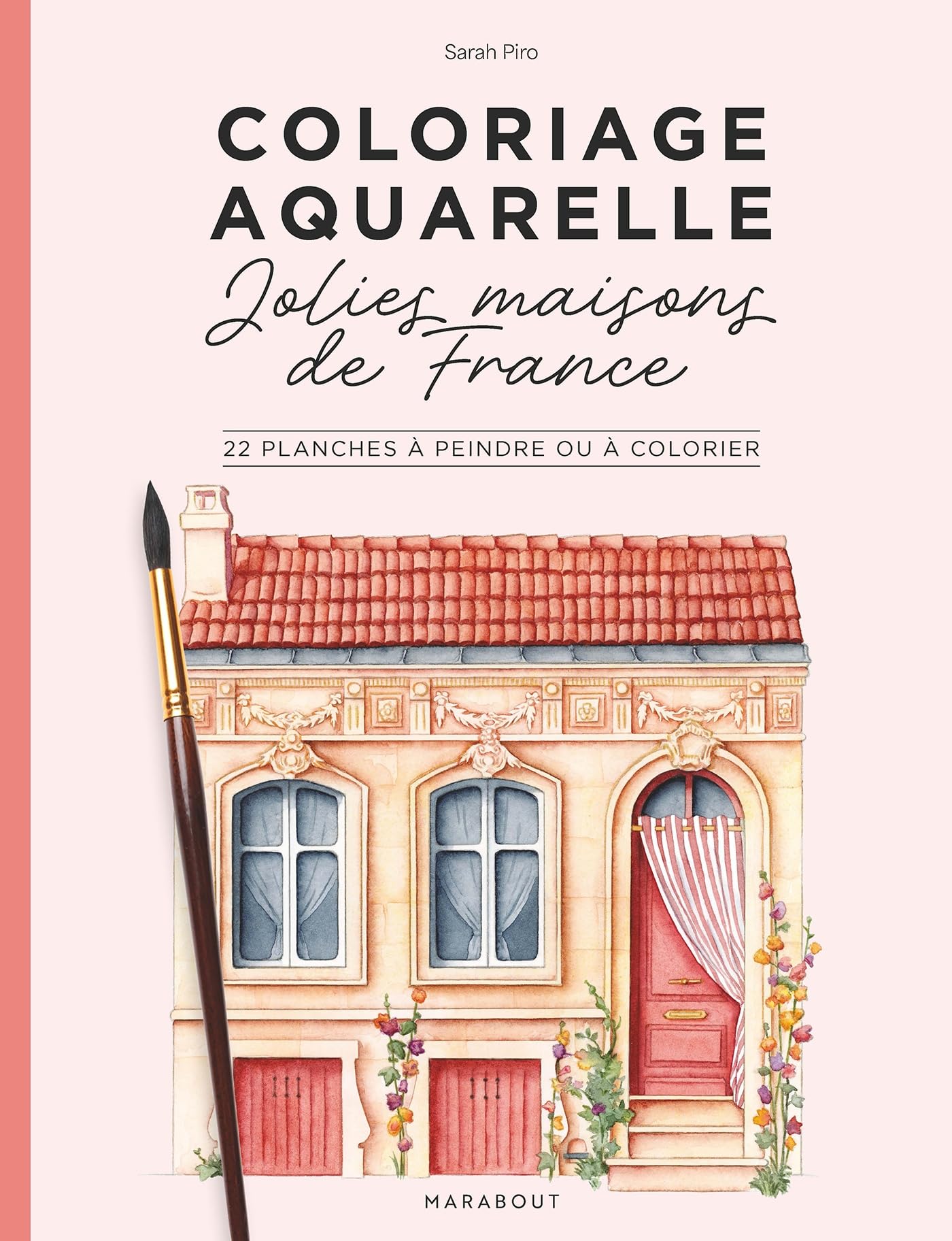 Libro: Coloriage & aquarelle Jolies maisons de France: 22 planches à peindre ou à colorier: 39687