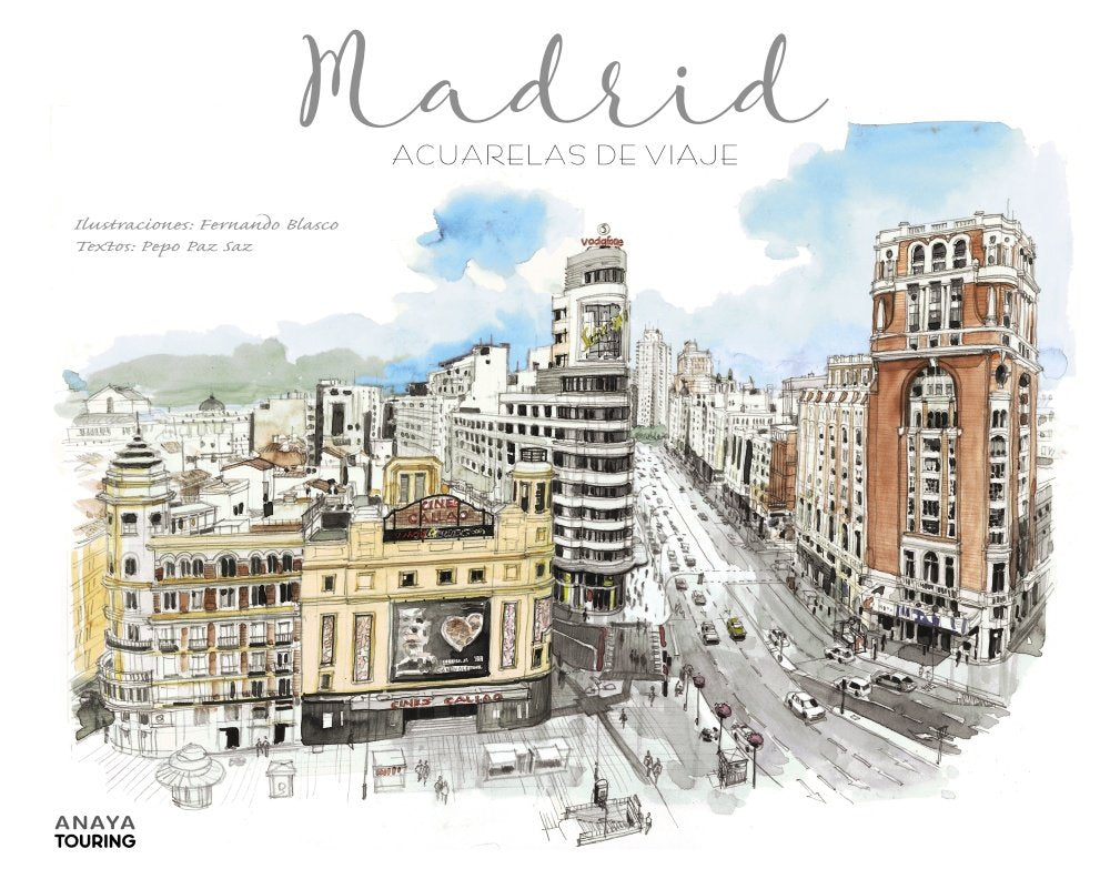 Libro: Madrid: Acuarelas de viaje (Guías Singulares)