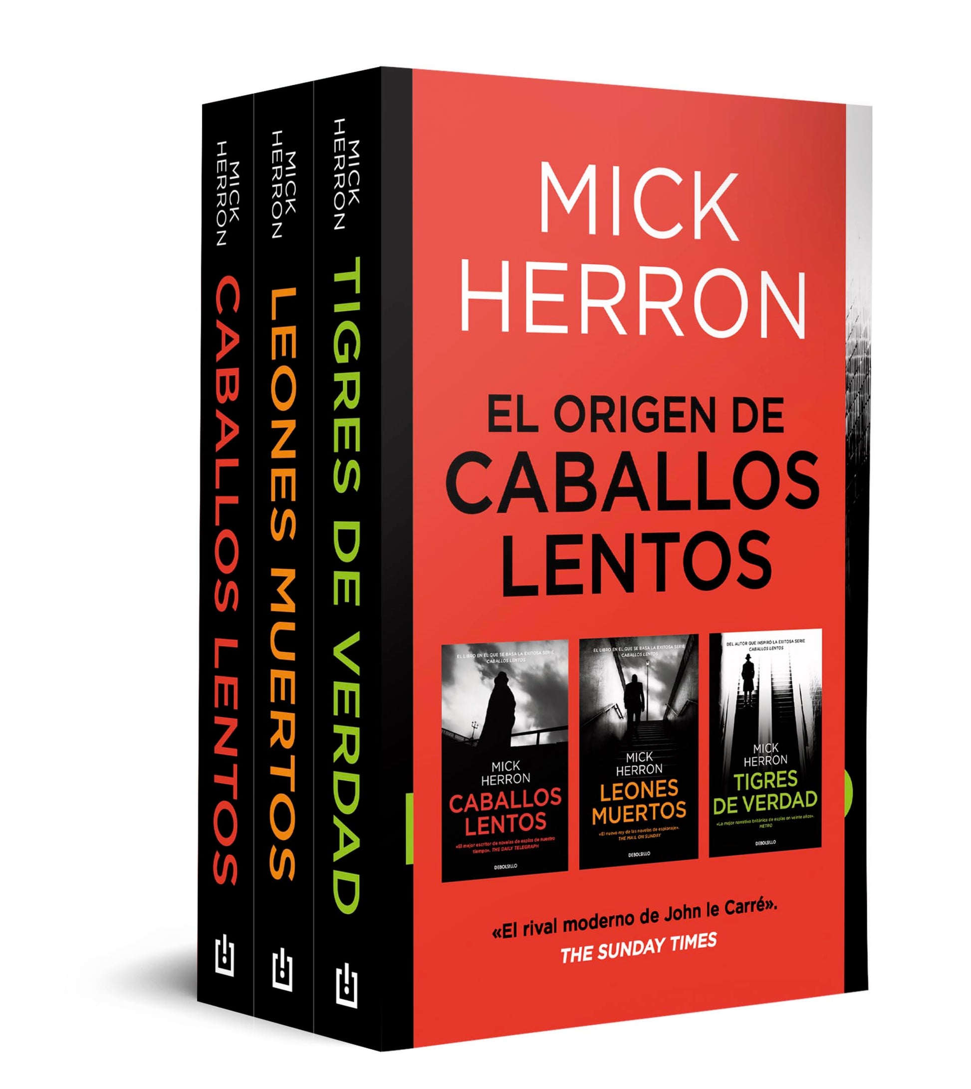 Libro: Los primeros casos de Slow Horses (contiene: Caballos lentos | Leones muertos | Tigres de verdad): Los thrillers en los que se inspira la serie de televisión (Best Seller)