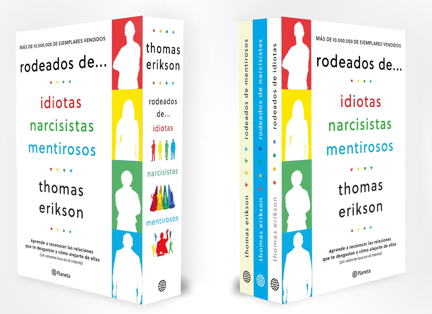 Libro: Estuche Rodeados: (Rodeados de idiotas / Rodeados de narcisistas / Rodeados de mentirosos) (No Ficción)