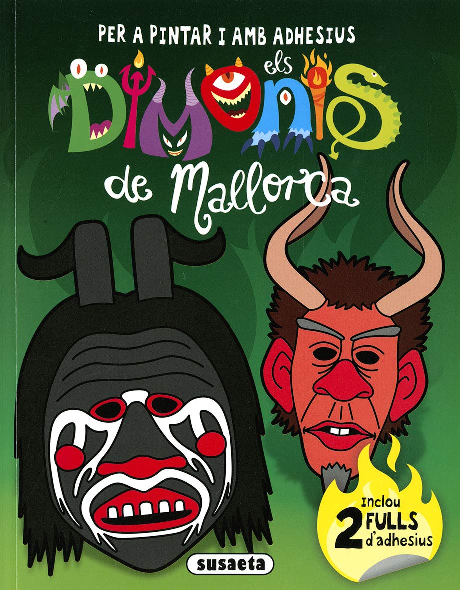 Libro: Dimonis De Mallorca Per a pintar i Amb Adhesius 1