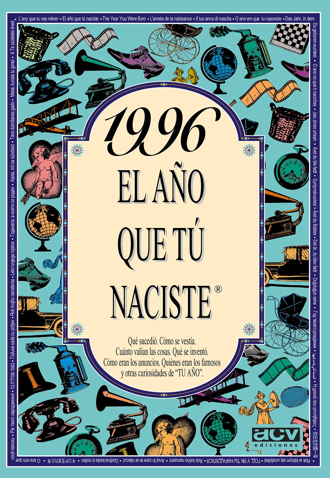 1996 EL AÑO QUE TÚ NACISTE - Regalo de cumpleaños ideal para quienes cumplen 30 años en 2026