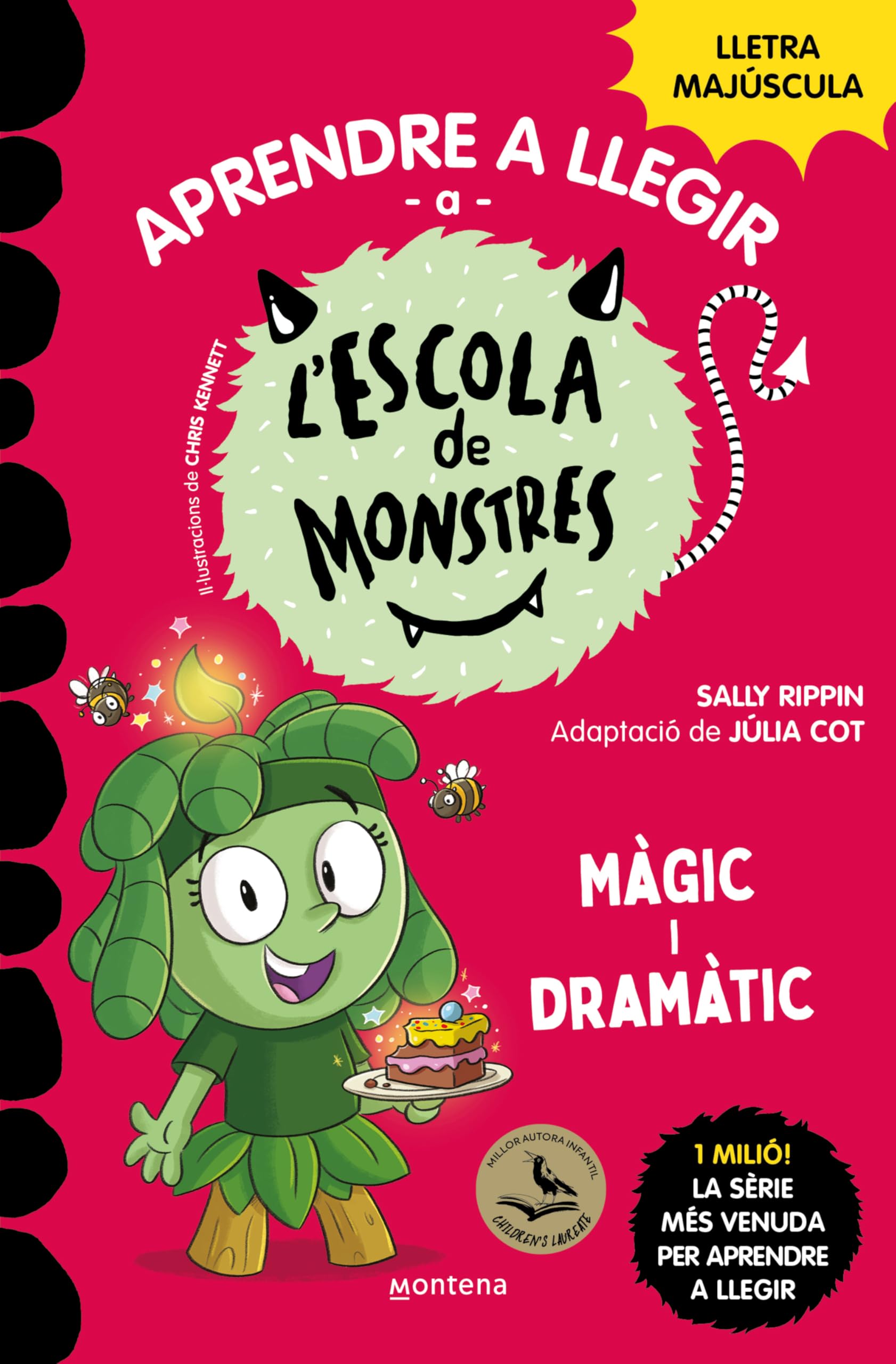 Aprendre a llegir a l'Escola de Monstres 23 - Màgic i dramàtic: Amb lletra MAJÚSCULA (llibres per a nens a partir de 5 anys) (Montena)